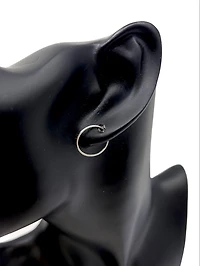 Sterling Silver Sleepers 15mm