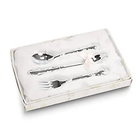 Silver-plated Baby Silverware Feeding Set