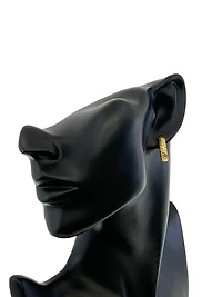 10K Yellow Gold 23mm Earrings