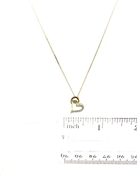 Diamond Pulse Heart Pendant