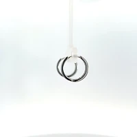 10K White Gold Emerald and Diamond Earrings