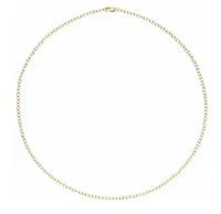 2.5 mm Cable Chain with Lobster Clasp - Various Lengths /