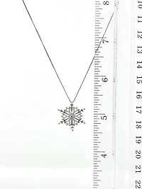 Diamond Snowflake Pendant