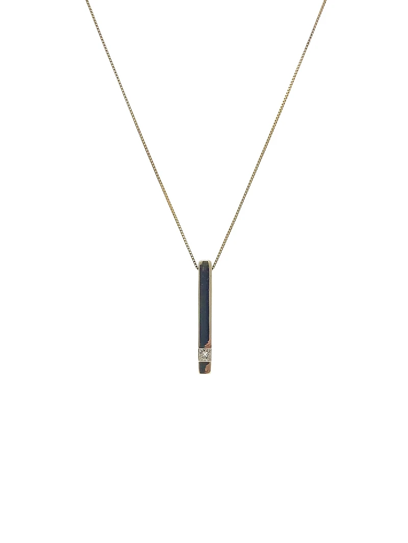 Gold and Diamond Necklace