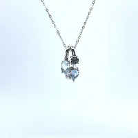 Aquamarine & Blue Topaz Pendant