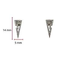 14K White Gold 0.15cttw Diamond Stud Earrings