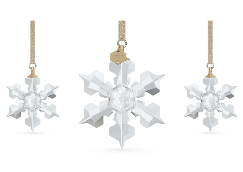 Swarovski Annual Edition Set of 3 Ornament A.E 2022 - 5634889 Limited Edition- Discontinued