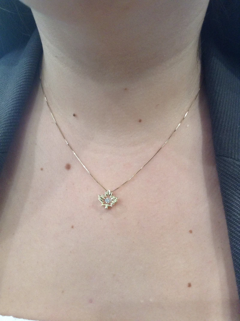 Canadian Diamond Pulse Pendant