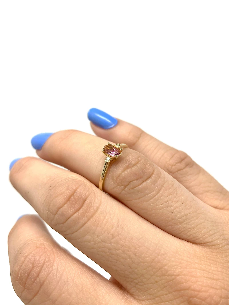 Sunrise Topaz Ring