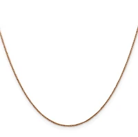14K Rose Gold Ropa Chain - 0.7mm