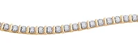 10K Yellow Gold 1.50cttw Diamond Tennis Bracelet, 7" - Yellow Gold
