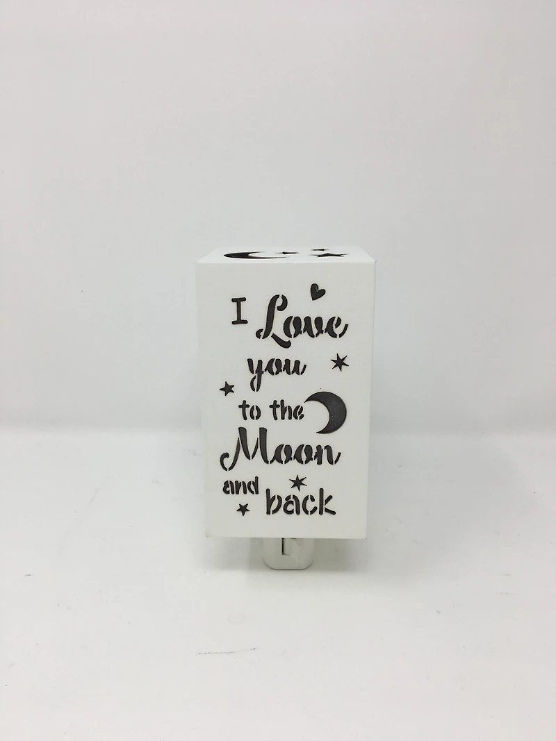 LED Nightlight - Moon & Back