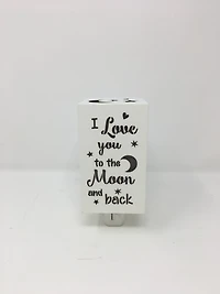 LED Nightlight - Moon & Back