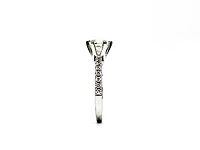 14K White Gold 1.23cttw Diamond Engagement Ring, Size 6