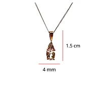 10K Rose Gold 0.40cttw Morganite & 0.03cttw Diamond Pendant, 18"
