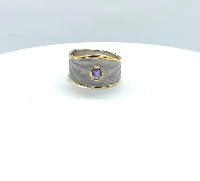 Amethyst ring - 7