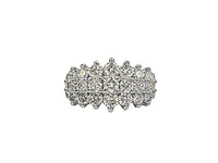 14K White Gold 2.60cttw Diamond Band - Size 6.5