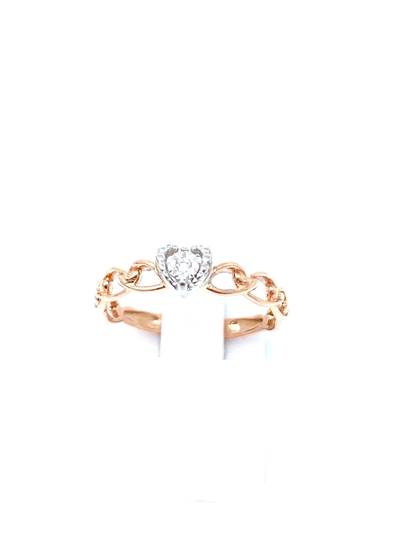 Heart Diamond Ring