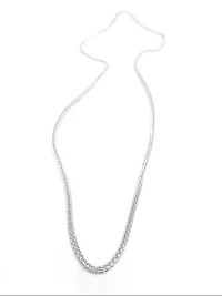Sterling Silver Wheat Chain 24"