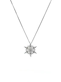 Diamond Snowflake Pendant