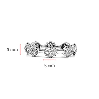 14K Gold 1.10cttw Diamond Eternity Ring