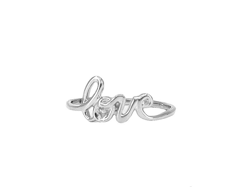 10K Gold 0.01cttw Diamond Love Ring