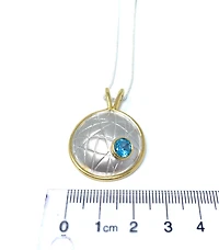 Blue Topaz Pendant