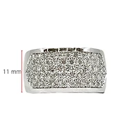 14K White Gold 1.40cttw Diamond Ring, size 6.50
