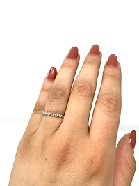 10K Gold Heart and 0.10cttw Diamond Ring - / 4.5