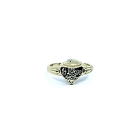 Heart Shape Signet Ring