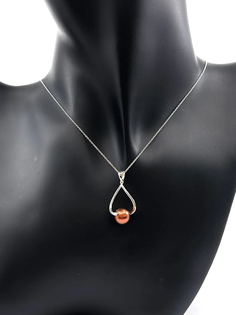 Chocolate Pearl Pendant