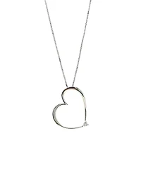 Diamond Silver Necklace