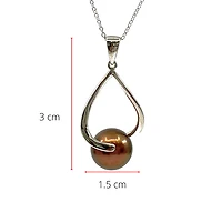 Chocolate Pearl Pendant
