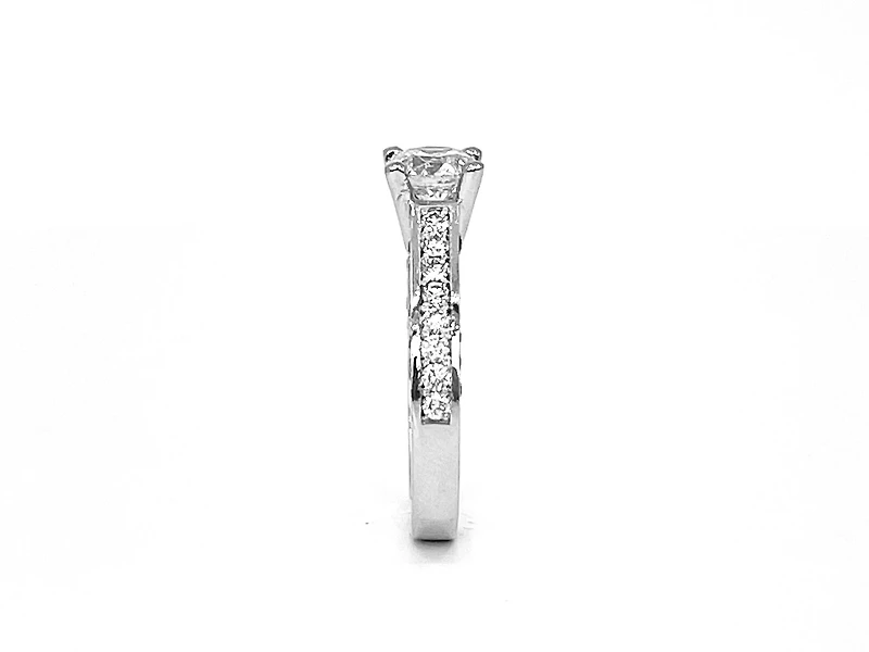 14K White Gold 1.84cttw Diamond Engagement Ring - 4.5