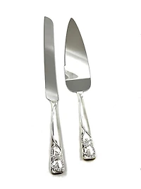 2 Piece Silver Cake Server WJ1CS