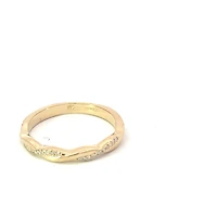 14K Gold 0.15cttw Diamond Ring