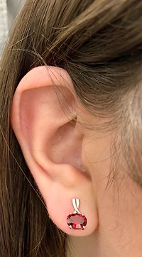 Garnet Earrings