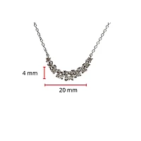 14K White Gold 0.50cttw Diamond Necklace