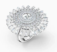 Swarovski Sparkling Dance Dial Up Ring 5572513- Discontinued - 4.5