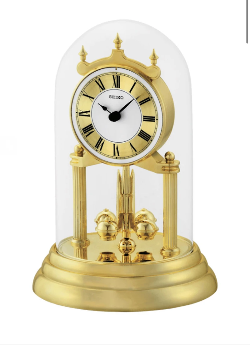 Golden Anniversary Seiko Clock  QHN006GLH