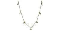14K Yellow Gold Lab Grown 1.61cttw Diamond Necklace, 18"