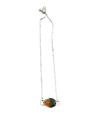 925 Sterling Silver Ammolite Bracelet