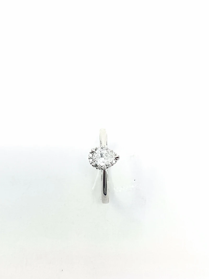 Pear Cut Diamond Engagement Ring