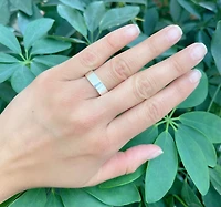 Silver 925 High Polish Plain Band 7mm