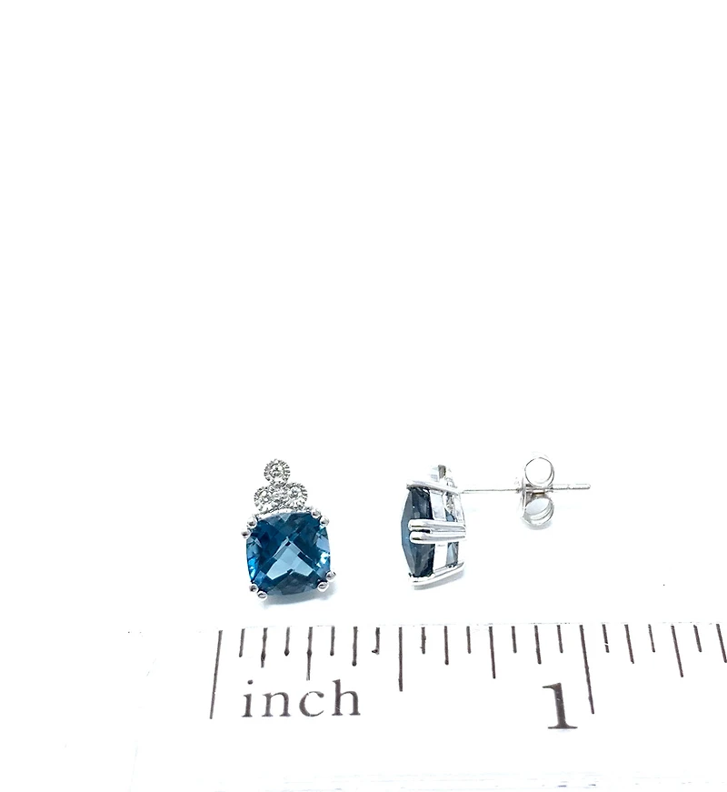 London Blue Topaz Earrings