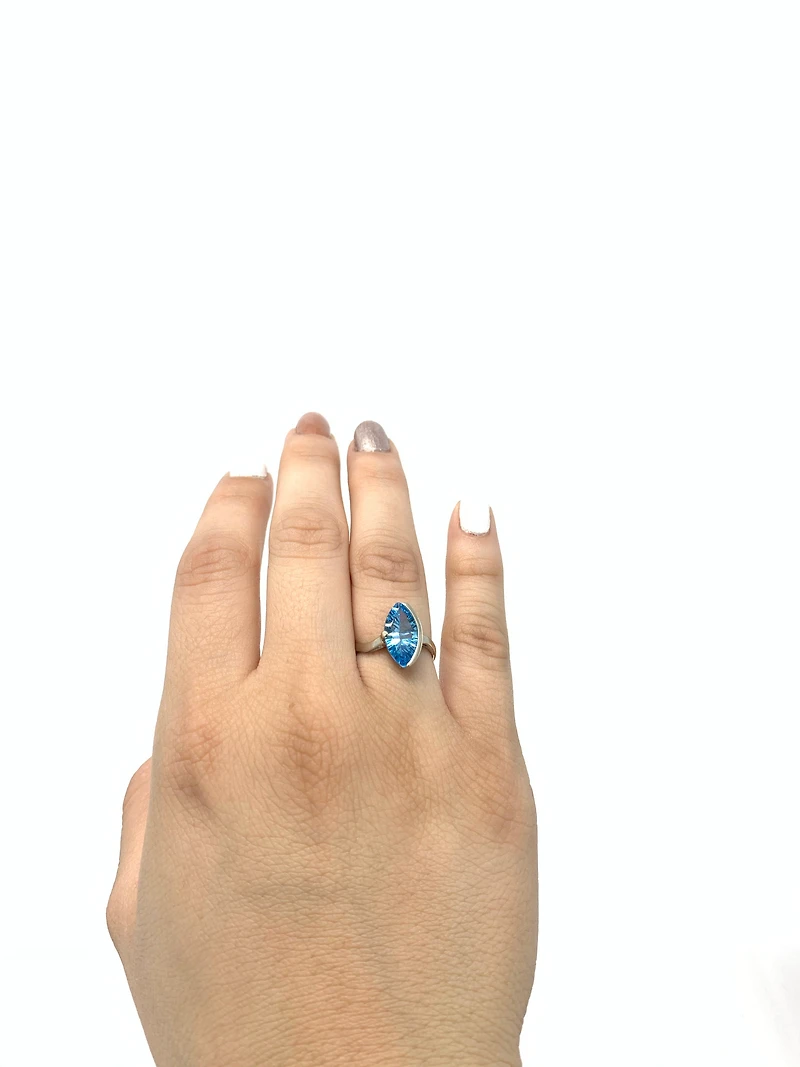 Blue Topaz Ring