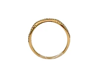 14K Rose Gold 0.26cttw Diamond Ring, size 7