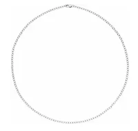 2.5 mm Cable Chain with Lobster Clasp - Various Lengths /