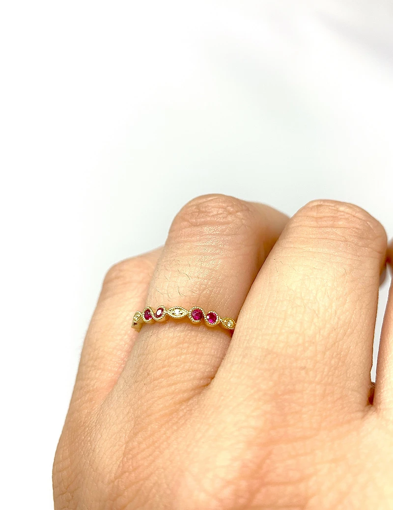 Ruby & Diamond Ring