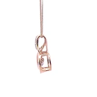 10K Yellow Gold 0.05 cttw Diamond Pulse Pendant